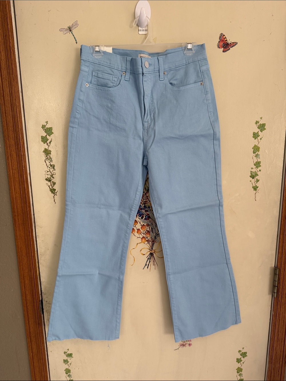 Sneak Peek Light Blue Flare Jeans